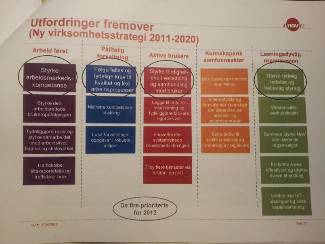 Ledelsens rolle: Etablere strategier Fra