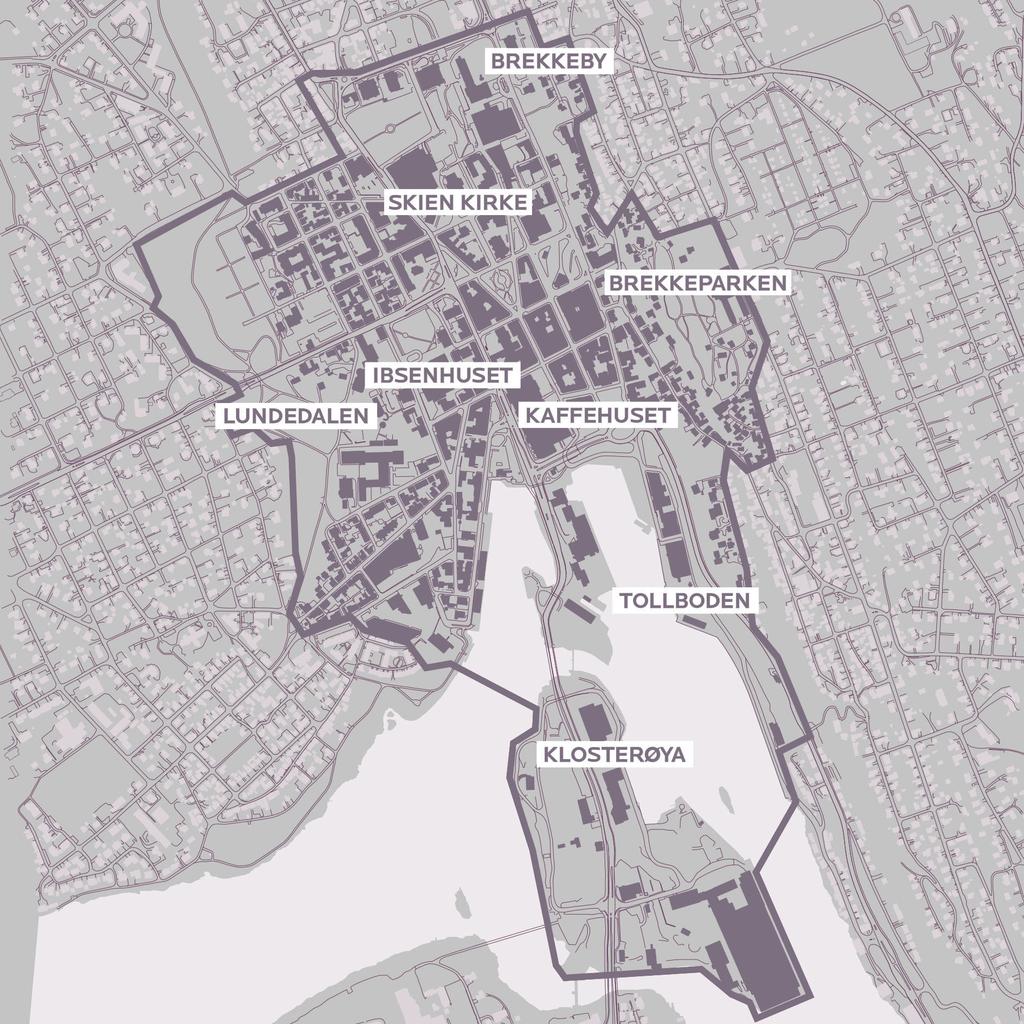 Samarbeid for sentrum Skien 2020 ble vedtatt i bystyret i juni 2013. Det et unikt samarbeidsprosjekt hvor aktører i byen og kommunen står sammen.
