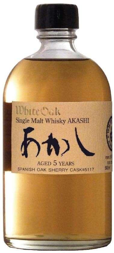 En ny japansk single cask fra White Oak Distillery: Akashi Single Malt 5 YO single cask