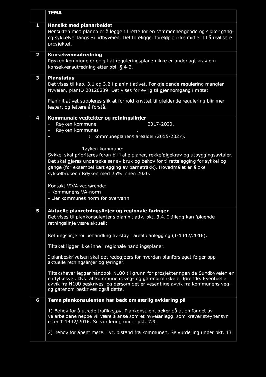 1 Hensikt med planarbeidet Hensikten med planen er å legge til rette for en sammenhengende og sikker gangog sykkelvei langs Sundbyveien.