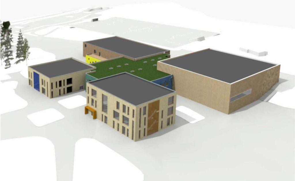 Flesberg skole 2019 Forprosjekt klimagassreduserende tiltak i svømmehall