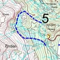 05. Ørnefjelldalen Lengde: 5 km Høgfjellsløype på vestsida av Ørnefjell. Friluftsliv Forholdet til strategi for fremtidig arealbruk -område Løypa kjem i omsynssone for villrein i Heieplanen.