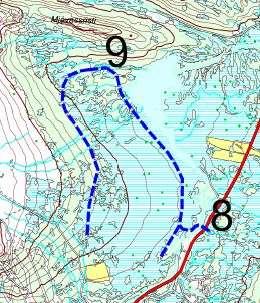 09. Vidmyr-Lislevatn Lengde: 5 km Utviding av Vidmyr-løypa nordover mot Lislevatn.