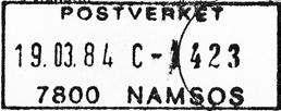 lakkmangel under krigen 106 (Namsos) Registrert brukt 06.08.