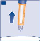 Kast alltid nålen etter hver injeksjon. Dette reduserer risikoen for urenheter, infeksjon, lekkasje av insulin, tette nåler og unøyaktig dosering. Hvis nålen er tett får du ikke injisert noe insulin.