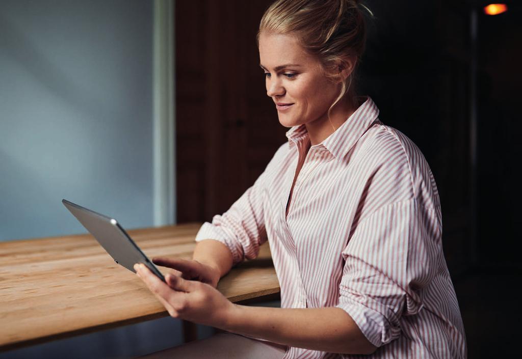 Stabilt bredbånd og TV for fremtiden Kundene våre skal være trygge på at de er tilknyttet et stabilt bredbånd som er klargjort for fremtidens nettopplevelser.