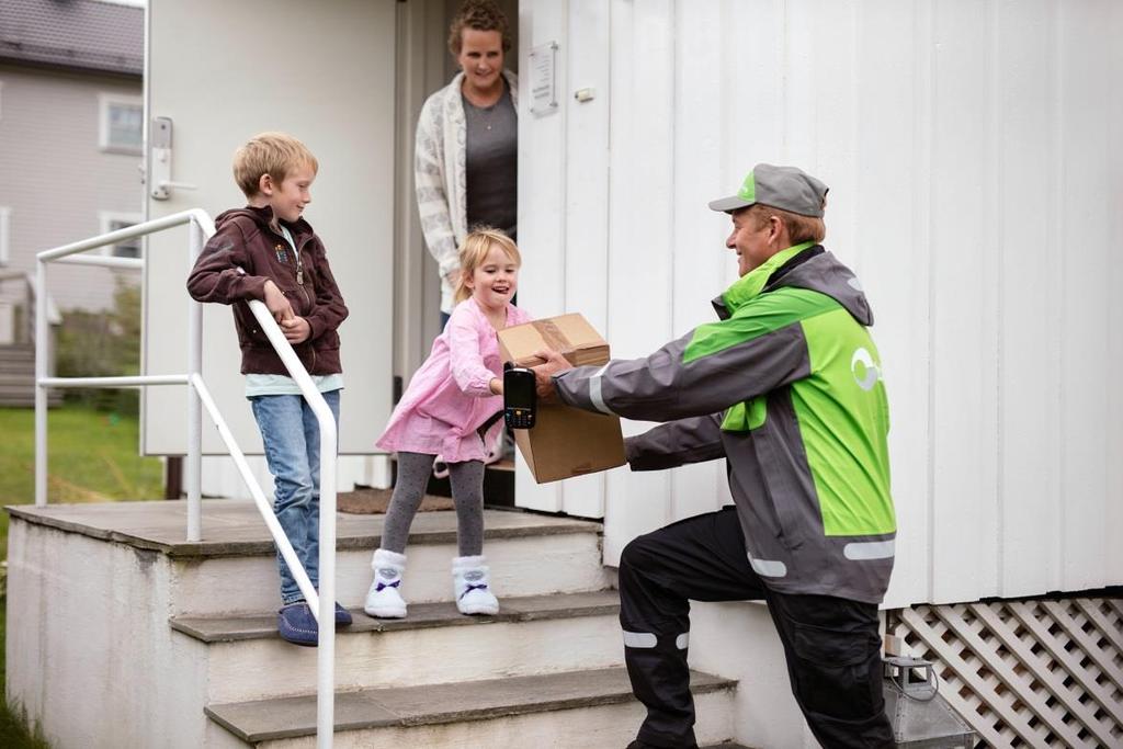 Segment Logistikk: Markedsutvikling Omsetningsvekst på 4,8 % i 2018 og organisk vekst ble 5,9 % Det forventes fortsatt høy vekst innen netthandel til private, samt innen oljesektoren.