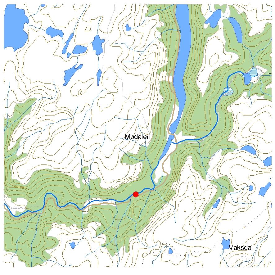 2. Metodikk Prøvetaking og analysemetodikk er som beskrevet i program for Overvåking av langtransportert forurenset luft og nedbør (SFT, 28). Det er lagt opp til månedlig prøvetaking i Modalselva.