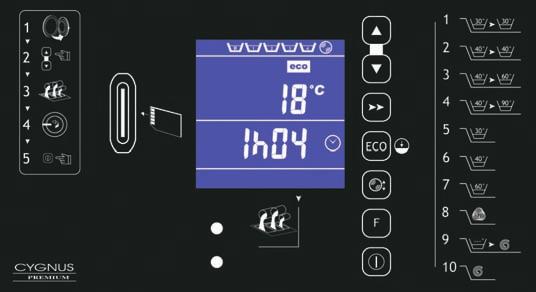 MICRO 20 Plugg in/ plugg out - enklere å skifte Opptil 99 program Temperatur og vannnivåer kan fritt programmeres Forsinket programmstart kan velges Kan også leveres med mynt/polett automat