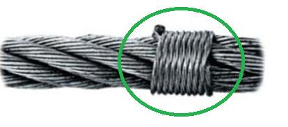 Side 2 av 7 Wirestrømper kommer i utgaver som vist i tabell under Wirestrømpe enkel med trekkepunkt Wirestrømpe dobbel med lås Wirestrømpe dobbel med svivel Kapasiteter: Wirestrømpene er bygget opp