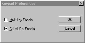 18 Keypad Configuration Utility To redefine the F6 key to perform the RUN RSPROGRAM <ENTER> command: 1. Select the key labeled F6. 2. Choose Key Configuration from the Edit menu. 3.