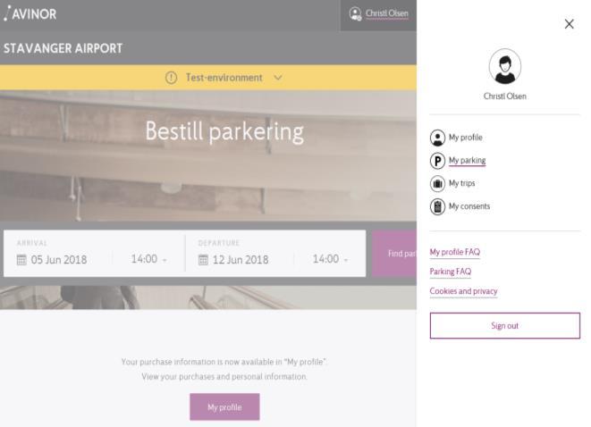 18. Jeg opplever ikke feil med Ferieparkering men med andre ting i bookingen På lufthavnens parkeringssider ligger en boks hvor du finner link til ofte stilte spørsmål og svar om booking forøvrig.