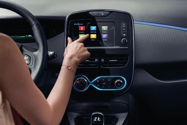 R-Link: Mobil til fingerspissene Hold deg på nett med Renault ZOE.