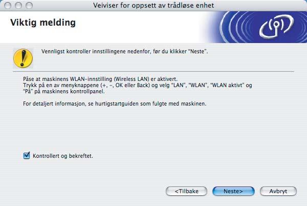 5 e Velg Trådløst oppsett og installasjon av driver eller Kun oppsett av trådløst