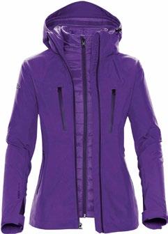 ZIP ON, ZIP OFF 3 IN 1 SYSTEM JACKETS SJ78: Fire orange SJ79: Violet NEW MATRIX 3-IN-1 SYSTEMJAKKE SJ78 XB-4 / SJ79 XB-4W Jakken som tilpasser seg sesongen.