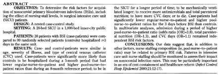 76-81 2. BA Mark, DW Harless, WF Berman Nurse staffing and adverse events in hospitalized children. Policy Polit Nurs Pract, 8 (2007), pp.