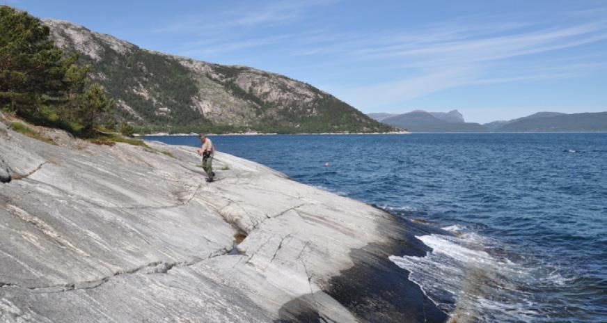 At Brekke ligg ved Sognefjorden, er i seg sjølv ei stor geologisk forteljing som bør formidlast.