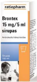 skystasis ekstraktas, 307,5 mg/ml; čiobrelių žolės skystasis ekstraktas, 162,5 mg/ml.