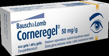 Vaistinis preparatas gali būti vartojamas, kol pacientas pajaučia subjektyvų ligos požymių pagerėjimą. Įprastai vartojama 2 6 savaites. Corneregel nerekomenduojama vartoti jaunesniems kaip 18 m.