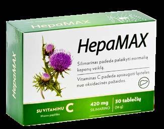 Veikliosios medžiagos, stiprumas: vienoje kietojoje kapsulėje yra 140 mg silimarino. Indikacijos: papildomas lėtinio hepatito, kepenų cirozės ir toksinio kepenų pažeidimo gydymas.