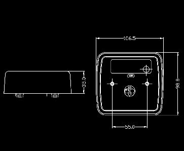 Baklykt LED 12V Stop Kabellengde 67 12V ü ü