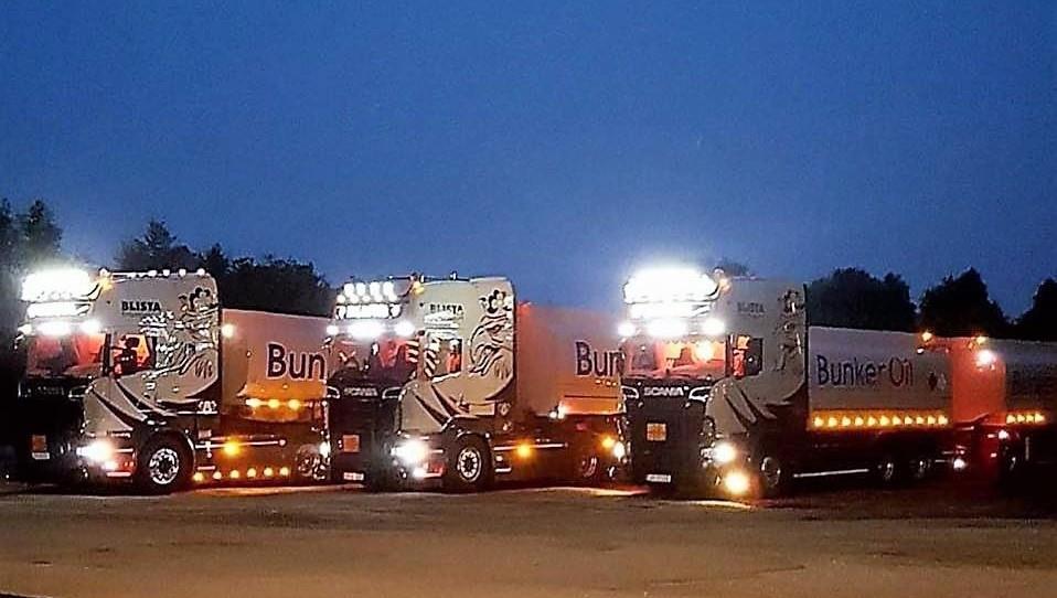 Blista Transport AS Blista Transport has top modern trucks for all types of fuel deliveries.