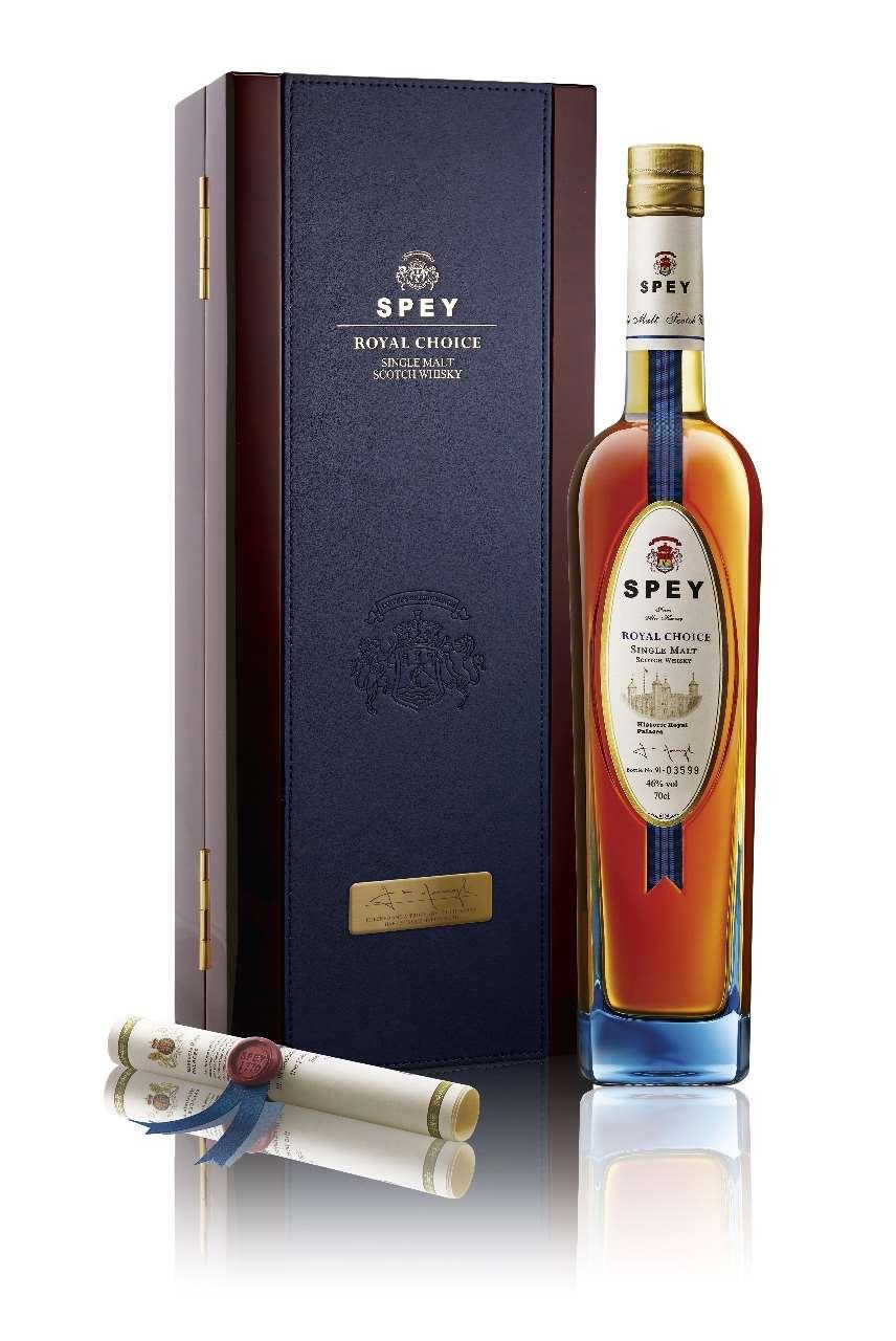 SPEY Royal Choice Juvelen i kronen fra Speyside Distillery, valgt fra noen av de eldste fatene som