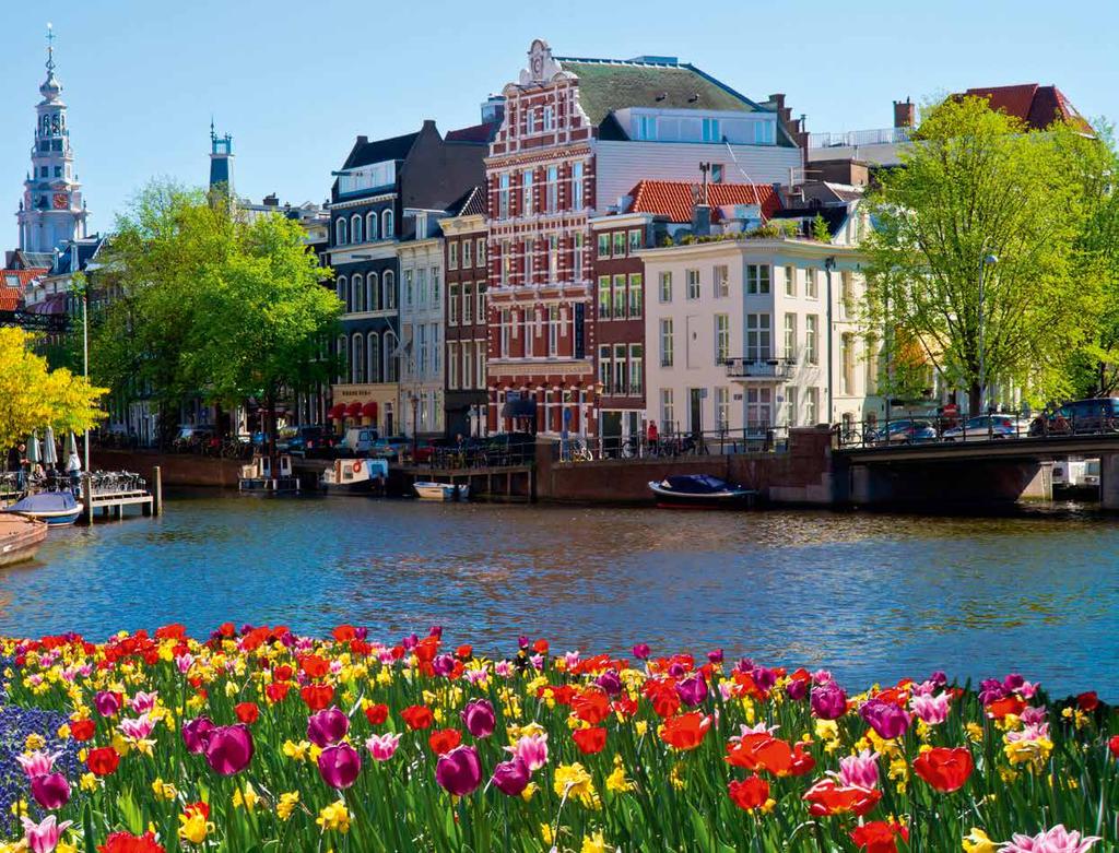 9 dager 18. 26. april Kr. 13 300,- Holland Amsterdam. Foto: Shutterstock Blomstertur til Holland Bli med til Holland og opplev blomsterprakten.