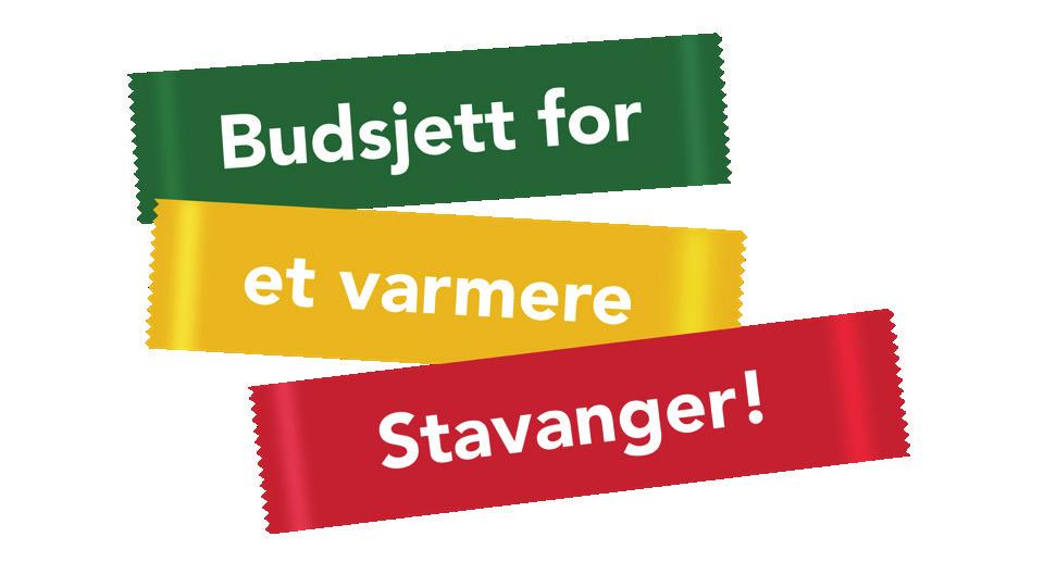 Side 3 Et varmere Stavanger. Vi vil ha et Stavanger som sikrer at alle skal med, som setter fellesskapet først, som tar klimaendringene på alvor og tar vare på fremtiden.