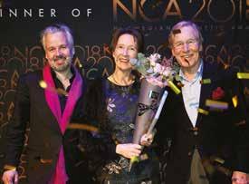 Årets vinnere Norwegian Cosmetic Award (NCA) er forbeholdt medlemsbedriftene i Kjellaug Norr fra Chroma er leverandør av Baby Foot, som fikk hederspris.