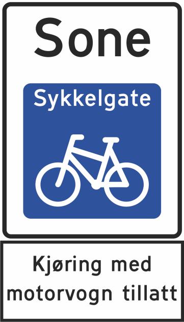 Egnet når/ved Er viktig sykkeltrase