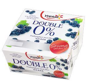 Velg riktig produkt Yoplait Dobbel 0