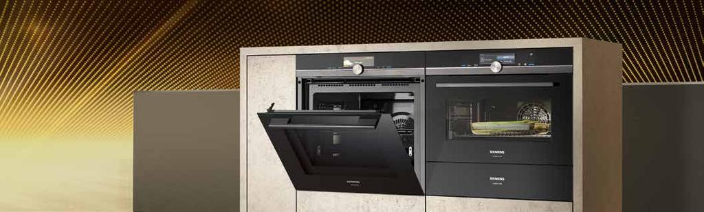 Kompaktovne En stor ovn i kompakt format. Siemens kompaktserie har revolusjonert utformingen og planleggingen av moderne kjøkken.