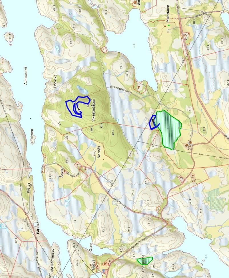 2 er anført som «potensiell» kystlynghei i Rapporten fra Bioforsk.