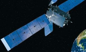 Følgende satellitter vises i eksemplet vårt (fra venstre til høyre): Eutelsat (5,0 vest, over