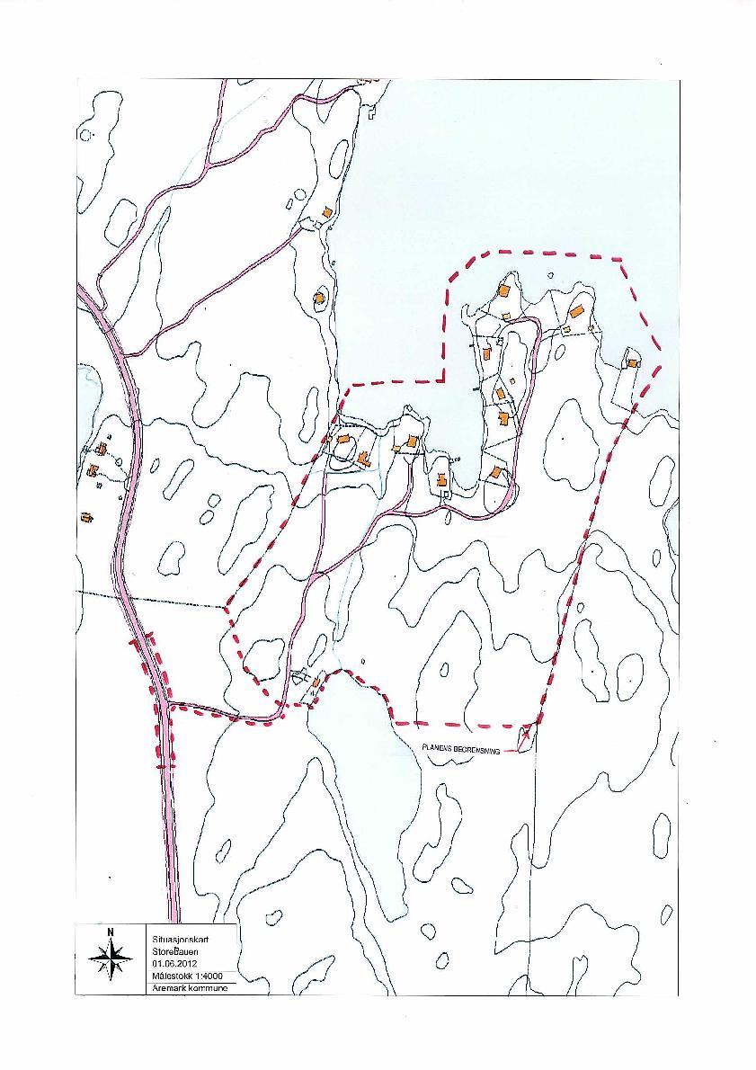 1 Bakgrunn Bakgrunnen for planarbeidet er behovet for å utvikle nye hyttetomter i dette området.
