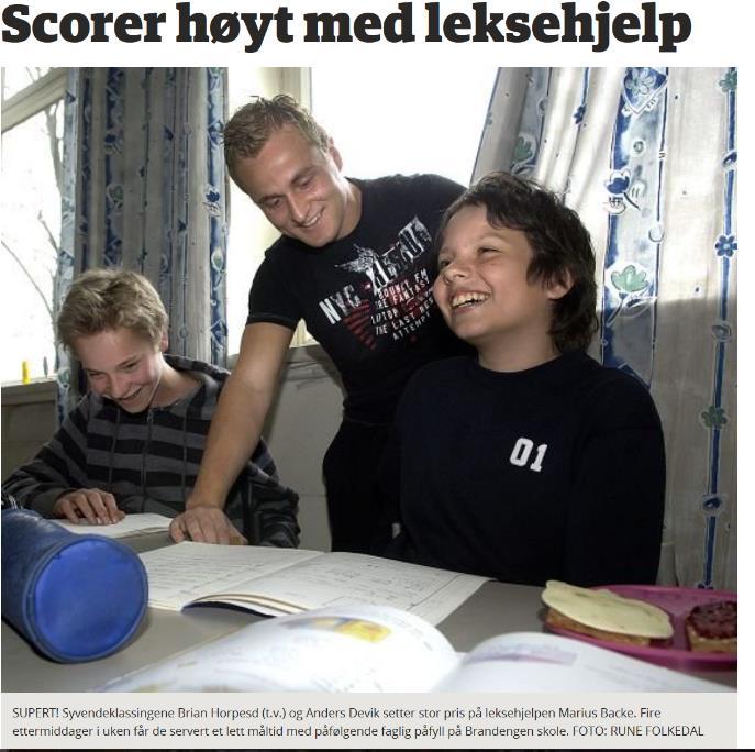 Dagens leksehjelpordning i