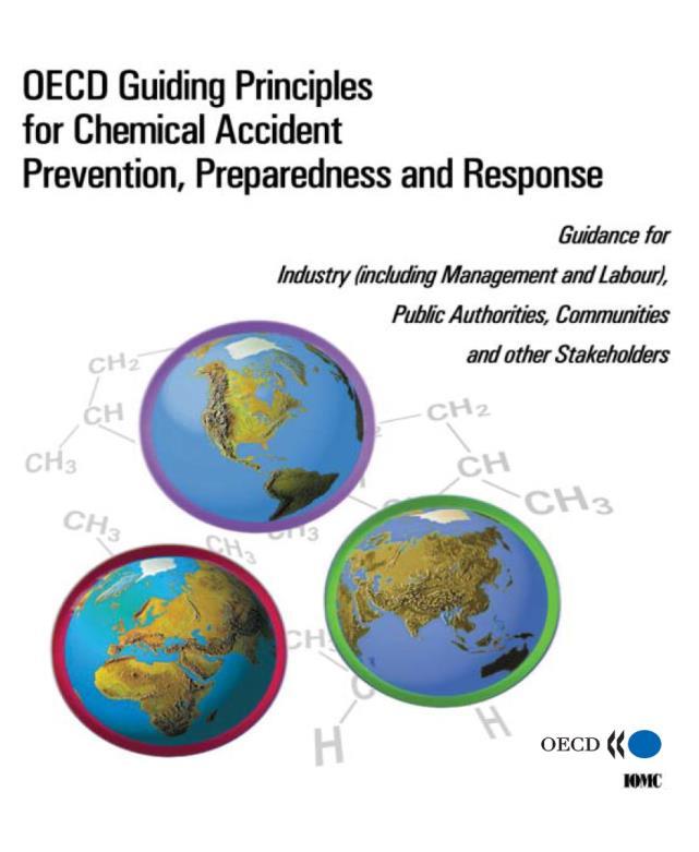 OECD Arbeidsgruppe Kjemikalieulykker Styrke arbeidet med forebygging, beredskap og håndtering av ulykker med farlige kjemikalier.