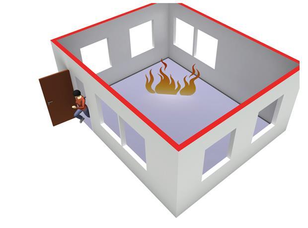 (6) Fra brannceller som bare er beregnet for sporadisk personopphold kan utgang gå gjennom annen branncelle.