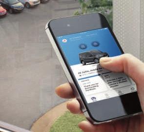 Når du ikke er i varebilen, leverer FordPass Connect fjerntilgang til en rekke egenskaper i bilen via din smarttelefon.