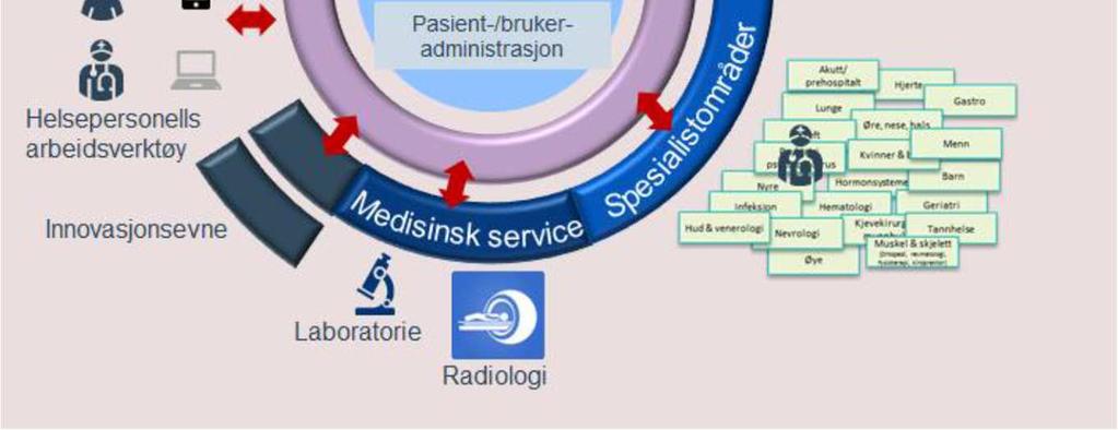 Dette er særlig aktualisert ved at Nasjonal løsning for kommunale helse- og omsorgstjeneste legger til grunn investeringer i felles samhandlingsfunksjonalitet.