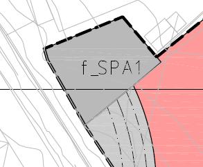 Det foreslås også en 3,0 m bred privat veg langs nytt barnehageareals søndre grense (SKV3).