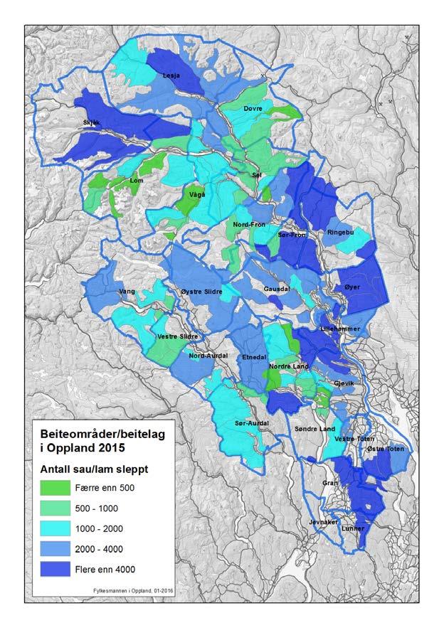 Mer om organisert beitebruk -OBB 1.Stor endring i beitelagsstrukturen da det ble slutt på organisasjonsformen BA. 2.