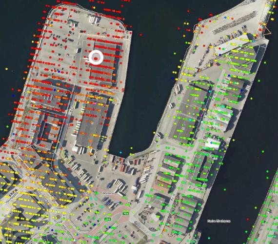 TILTAK 14: DRIFTSETTE OPERASJONELL STORBRUK AV RADARSATELLITTDATA Interferometric SAR (InSAR) brukes til å identifisere og måle forskyvninger, stabilitetsvurderinger, potensielle områder for