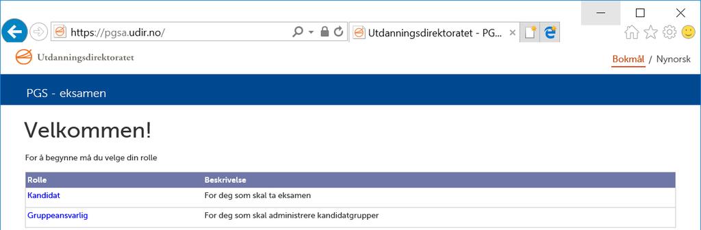 Kladd (med evt. utdelt materiell til forberedelsedelen og evt. makulerte innføringsark). b.