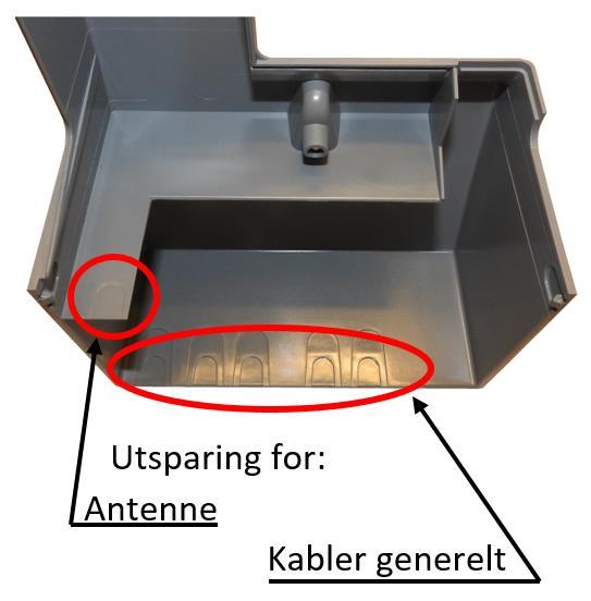 4. ANNET MÅLEUTSTYR OG VEILEDNING 4.1 Klemmedeksel Kamstrups klemmedeksel løsnes fra bunnen når det skal tas av og sette på ovenfra og ned.