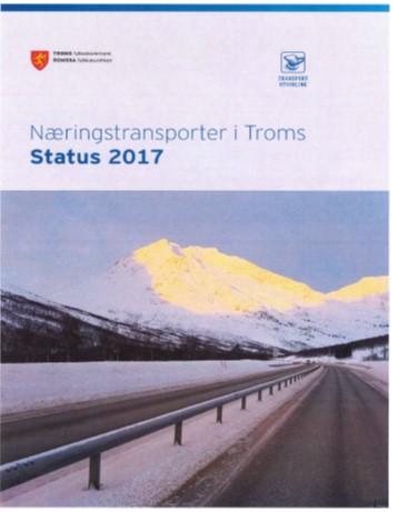 Hovedfunn «Næringstransporter i Troms» Statusrapport 2017 Transportstrømmene øker Transportstrømmene på vegnettet i Troms øker både på riks- og fylkesvegnettet.
