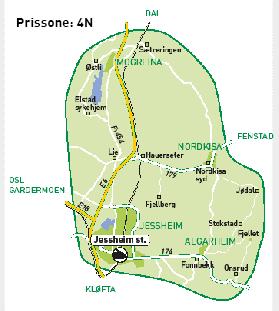 437 Mandag fredag (alle hverdager) Denne bestillingslinjen kjører i området Sætreringen, Østli, Elstad sykehjem, Hauerseter, Nordkisa syd, Stokstad, Fjellet, Fonnbekk, Jessheim.