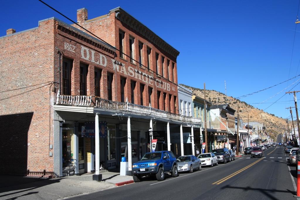 liten avstikker til Virginia City, kjent fra