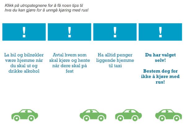 Diskusjonsspørsmål: Har du noen gang sittet på med en (be) ruset fører? Er det lett å se om en person er (be)ruset? bak rattet innen fem timer etter de har drukket alkohol. Kroppen forbrenner ca.